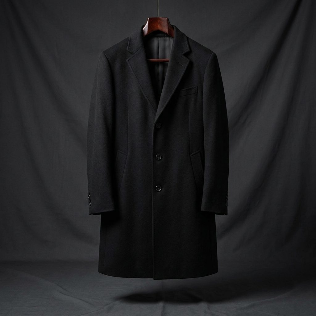 Cashmere-Blend Overcoat